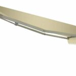 TENDA DA SOLE BALCONE ESTERNO AVVOLGIBILE RULLO 2,5x2 mt INCLINAZIONE FISSA BEIGE SABBIA 167v