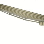 TENDA DA SOLE BALCONE ESTERNO AVVOLGIBILE RULLO 3x2 mt INCLINAZIONE FISSA BEIGE/VERDE RIGATA 260v