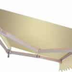 TENDA DA SOLE BALCONE ESTERNO AVVOLGIBILE 3x2 mt RECLINABILE BEIGE SABBIA 201v