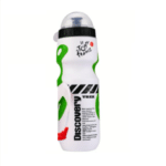 BORRACCIA ACQUA IN PVC BICI BICICLETTA MTB CORSA CICLISMO 650 ML PORTATILE BIANCO