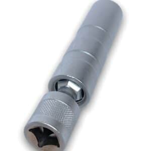 CHIAVE A BUSSOLA CANDELE CANDELETTE 14 MM ATTACCO 3/8" SNODO TESTA SFERICA 228