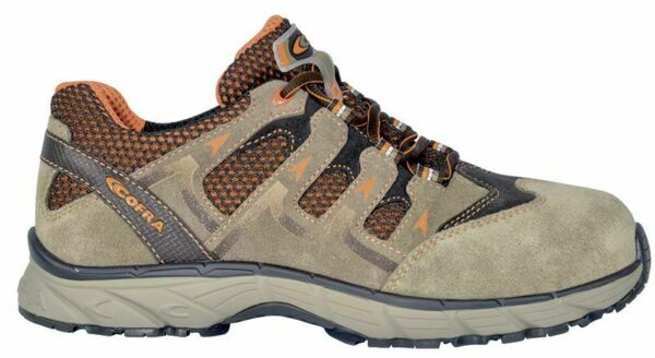 SCARPE ANTINFORTUNISTICHE LAVORO BASSE SCARPA COFRA NEW BLADE BEIGE S1 P SRC 40