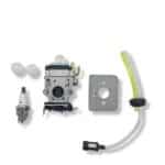 KIT CARBURATORE TUBI FILTRO CANDELA DECESPUGLIATORE TAGLIAERBA SCOPPIO43 50 CC