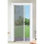 ZANZARIERA RULLO LATERALE PORTA FINESTRA RIDUCIBILE FRIZIONE 115X230 AVORIO 0983