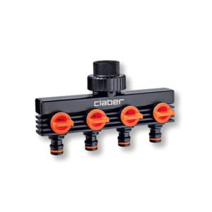 RACCORDO RUBINETTO DISTRIBUTORE ACQUA PRESA QUATTRO VIE IRRIGAZIONE 3/4 804