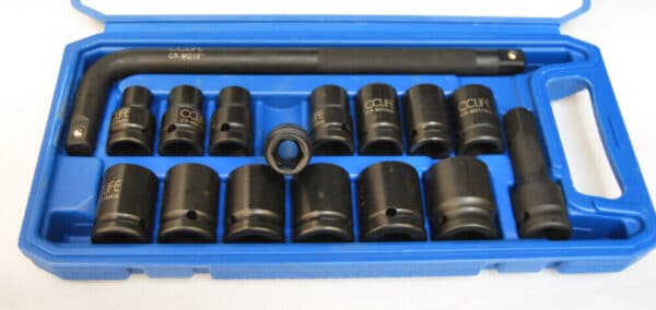 SET BUSSOLE RINFORZATE ESAGONALI 16 PZ PROLUNGA 75 MM LEVA 25 CM 10 24 MM 232