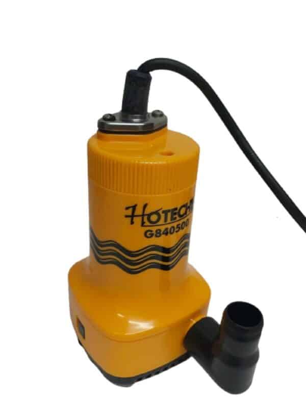 POMPA DI SENTINA ELETTROPOMPA SOMMERSA 12V 50W ACQUE CHIARE 70L/MIN RACCORDO 25 MM 060HO