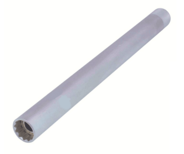 CHIAVE BUSSOLA LUNGA PER CANDELE 14 MM POLIGONALE FEMMINA 3/8" 25 CM 089sa