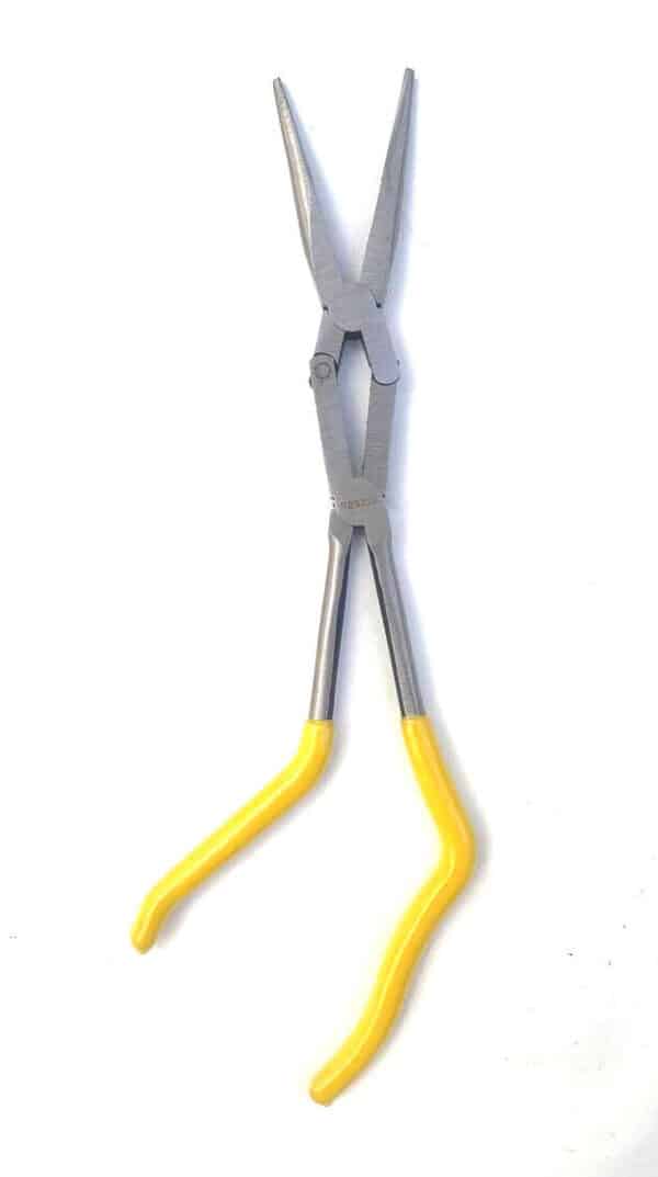 PINZA BECCO BECCHI DRITTI LUNGHI DOPPIO SNODO LUNGO 35 cm 14" MANICO INCLINA 690