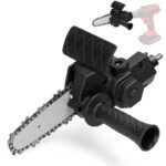 ADATTATORE SEGA MOTOSEGA LAMA 4" 10 CM PER TRAPANO AVVITATORE CATENA 1/4 731