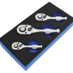 SET 3 PZ MINI CRICCHETTI NANI 1/2" 3/8" 1/4" CRICCHETTO NANO 72 DENTI 72S sa