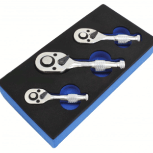 SET 3 PZ MINI CRICCHETTI NANI 1/2" 3/8" 1/4" CRICCHETTO NANO 72 DENTI 72S sa