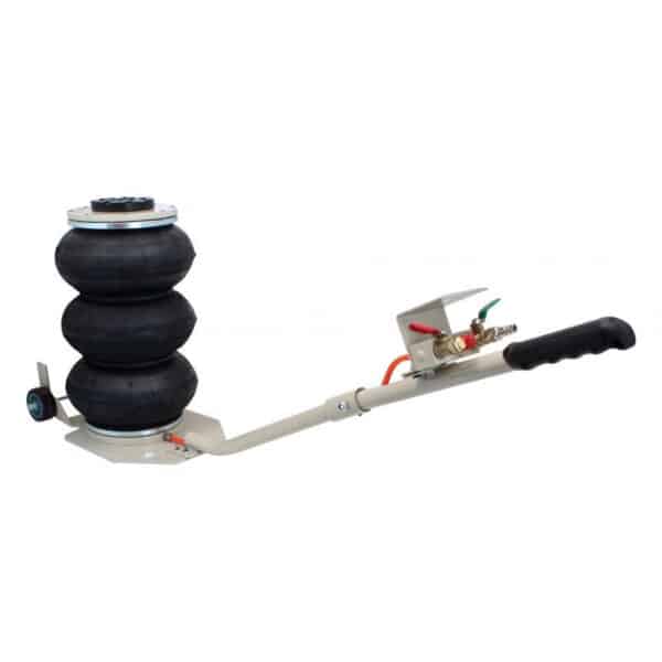 CRICK CRIC 3T TON TONNELLATE MARTINETTO PNEUMATICO ARIA MANIGLIA PIEGHEVOLE BJ3s