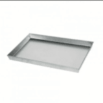 TEGLIA IN LAMIERA ALLUMINATA PIZZA PIZZE FOCACCIA BISCOTTI FORNO CM 30X45 982mil