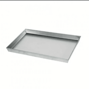 TEGLIA IN LAMIERA ALLUMINATA PIZZA PIZZE FOCACCIA BISCOTTI FORNO CM 30X40 999mil