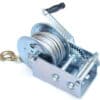 VERRICELLO ARGANO PARANCO MANUALE CAVO ACCIAIO 10MT 2000KG 2TON BARCA 4000LB 255