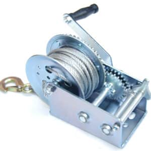 VERRICELLO ARGANO PARANCO MANUALE CAVO ACCIAIO 10MT 2000KG 2TON BARCA 4000LB 255