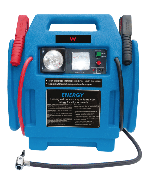 CARICABATTERIE AVVIATORE BOOSTER AWELCO ENERGY 1500 12V JUMP STARTER PER AUTO