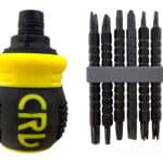 SET CACCIAVITE CACCIAVITI CRICCHETTO 13IN1 PUNTE MAGNETICHE INSERTI GIRAVITE 595