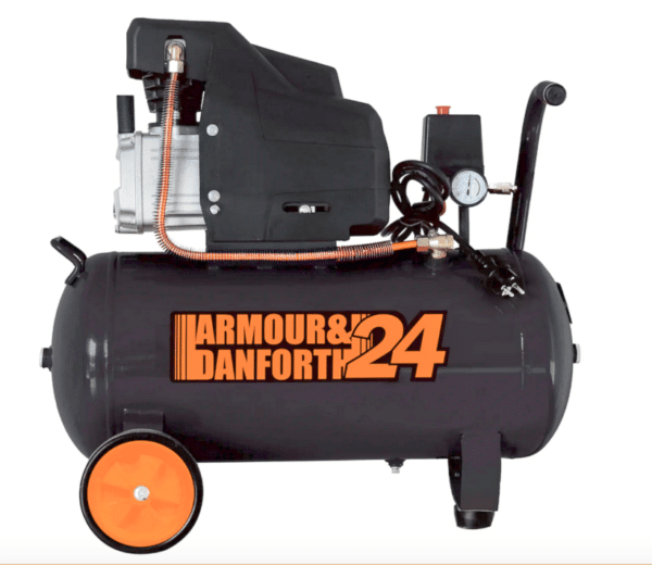 COMPRESSORE ARIA 24 LITRI LT 8 BAR 2,0 HP 115 PSI LUBRIFICATO OLIO 379AD