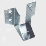 SUPPORTO STAFFA PIASTRA TRAVI PALO PILASTRO PILASTRI TIPO APERTO 45X98 MM 1056