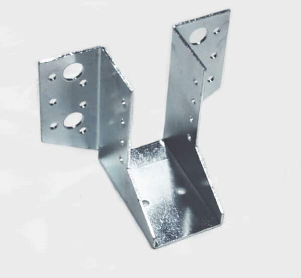 SUPPORTO STAFFA PIASTRA TRAVI PALO PILASTRO PILASTRI TIPO APERTO 45X98 MM 1056