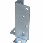 SUPPORTO STAFFA PIASTRA TRAVI IN LEGNO PILASTRI PORTA PILASTRO MM 45X45X130 369