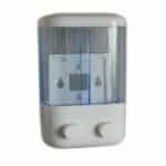 DISPENSER SAPONE PARETE MURO EROGATORE DISTRIBUTORE LIQUIDO DOSATORE BAGNO 863