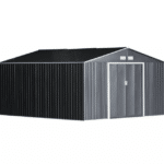 CASA CASETTA RIPOSTIGLIO CAPANNA BOX GIARDINO LAMIERA ATTREZZI 13 MQ 3,4x3,8 V01