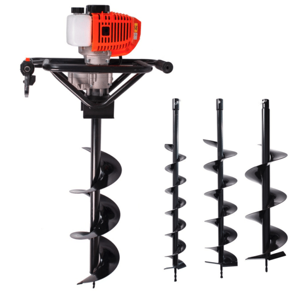 TRIVELLA MOTOTRIVELLA A SCOPPIO 52 CC 2 TEMPI 3 PUNTE 100 150 200 MM BUCHI JH