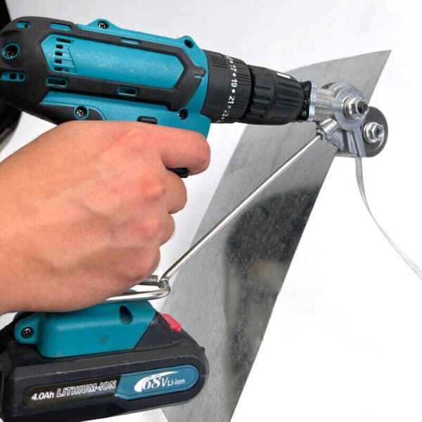 CESOIA TAGLIA LAMIERA TAGLIERINA TAGLI0 METALLO TRAPANO AVVITATORE ELETTRICO 940X