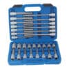 KIT 30 PZ BUSSOLE 1/2 5-19 INSERTI ESAGONALI BRUGOLA CORTI LUNGHI CRV 351SA