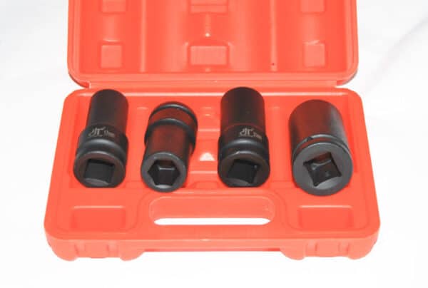 SET BUSSOLE 4 PZ 3/4" ESAGONALI IMPATTO 17 - 27 MM GRANDI GIGANTI CAMION 632xi