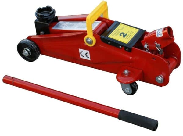 CRICK SOLLEVATORE AUTO 2TON MARTINETTO ELEVATORE IDRAULICO CARRELLO MECCANICO