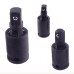 3 PZ SNODO SNODI UNIVERSALE CRICCHETTO ADATTATORE ADATTATORI 1/2" 1/4" 3/8" NERI