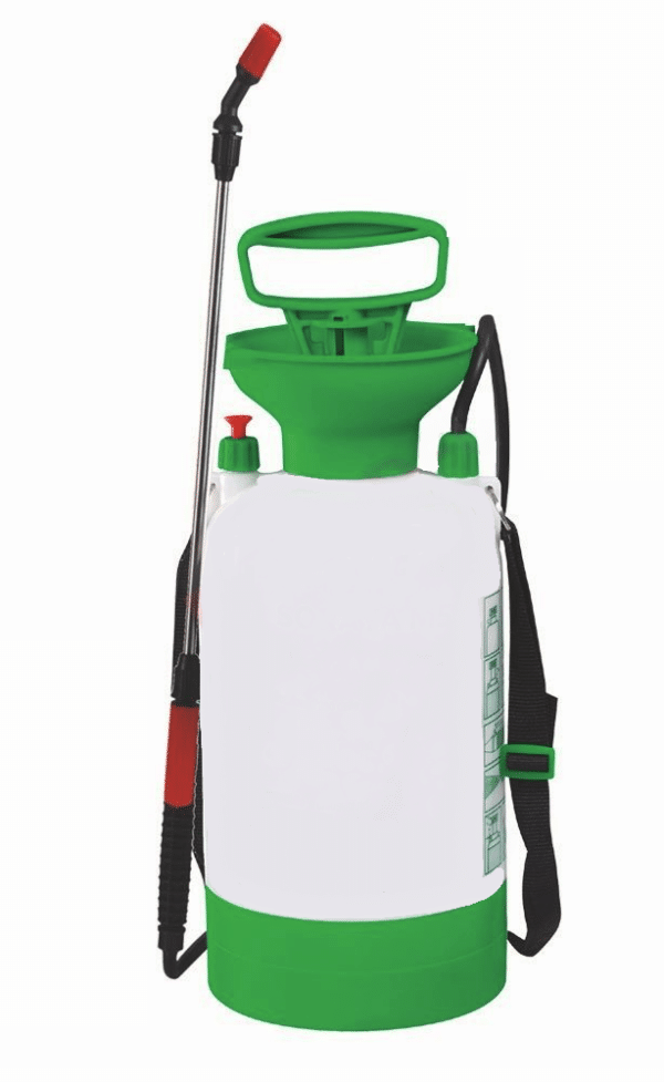 POMPA IRRORATRICE A PRESSIONE CAPACITA' 5 LT LITRI SPRUZZINO VAPORIZZATORE 132