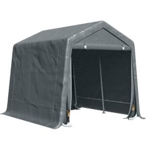 TENDONE GARAGE GAZEBO BOX CAPANNA AUTO MOTO GIARDINO ATTREZZI cm 280x240x240 1cg