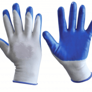 12 PAIA DI GUANTI DA LAVORO SPALMATI NYLON / NITRILE GUANTO COPPIA MISURA 9 GL9