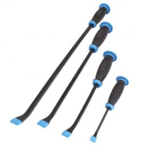 SET LEVE PALANCHINI PIEDE DI PORCO 4 PZ MECCANICO GOMMISTA CARROZZIERE 559sa