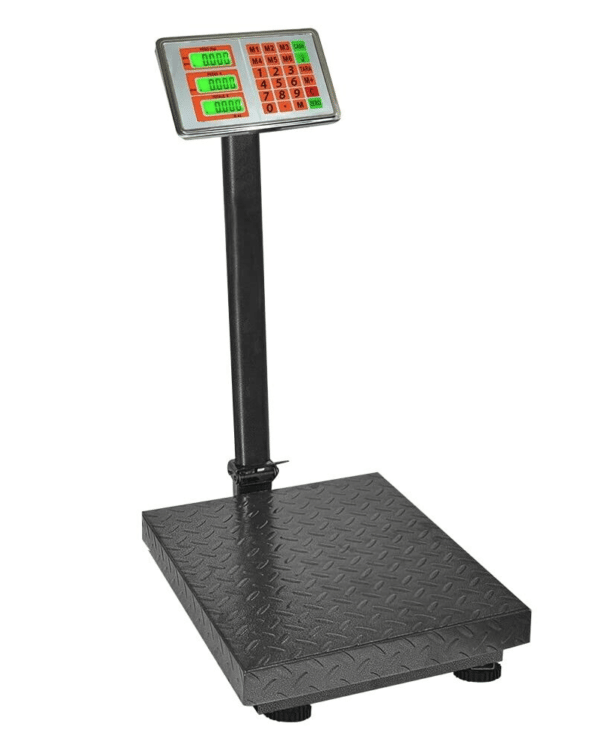 BILICO BILANCIA DIGITALE 300KG ELETTRONICA DISPLAY BASCULA PIATTO 40x50 CM 192ho