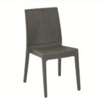 SEDIA POLIPROPILENE BAR RISTORANTE SIMIL RATTAN INTERNO ESTERNO IMPILABILE SLN M