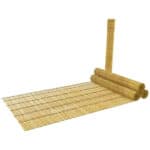 ARELLA CANNICCIO MEZZA CANNA ARELLE BAMBOO BAMBU SEPARE' RECINZIONE 1x3 MT 076