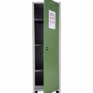 Armadietto armadio metallo fitofarmaci fitosanitari alto 50x40 certificato 205pr