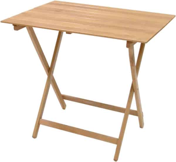 TAVOLINO TAVOLO PIEGHEVOLE PIC NIC LEGNO CAMPEGGIO SAGRE cm 60x80 H 75 580DF