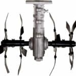 ZAPPETTE DECESPUGLIATORE ACCESSORIO TAGLIAERBA MOTOZAPPA FRESA ZAPPE 9 DEN 26 mm 269ox