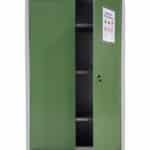 ARMADIETTO ARMADIO METALLO FITOFARMACI FITOSANITARI ALTO 100X40 CM 2 ANTE 182PRO