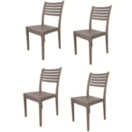 KIT 4 SEDIE POLIPROPILENE BAR RISTORANTE SEDIA INTERNO ESTERNO GIARDINO TORTORA OL