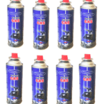 8 PZ BOMBOLETTA RICARICA CARTUCCIA GAS BUTANO DISERBANTE FORNELLO CAMPEGGIO