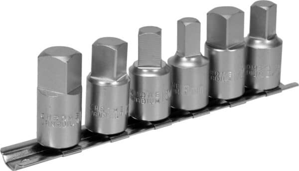 SET CHIAVI BUSSOLA TAPPI SCARICO COPPA OLIO 8 10 12 14 mm 1/2" 3/8" QUADRO 298to