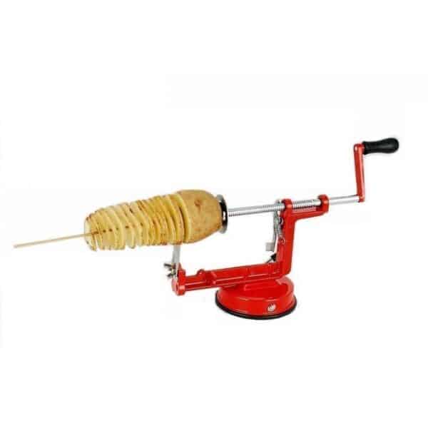 PATATE CHIPS TAGLIA AFFETTA SPIRALE RICCIOLO TAGLIO AFFETTA POTATO MANUALE